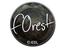 Item Sticker | f0rest (Foil) | Katowice 2019