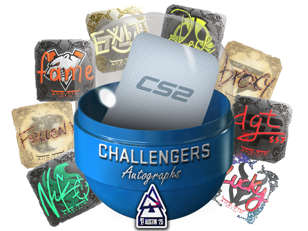 Item Austin 2025 Challengers Autograph Capsule