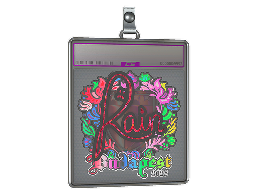 Item Sticker Slab | rain (Holo) | Budapest 2025