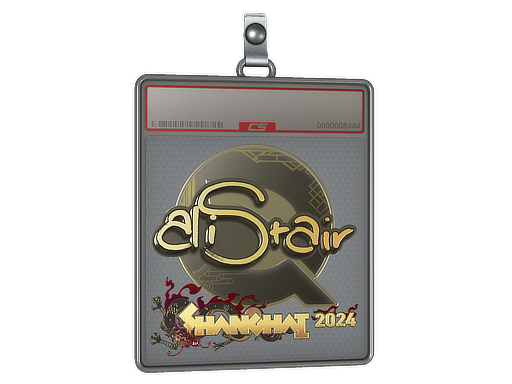 Item Sticker Slab | aliStair (Gold) | Shanghai 2024
