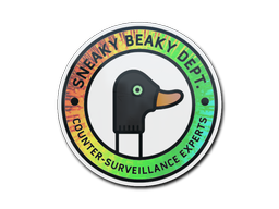 Item Sticker | Sneaky Beaky Dept. (Holo)