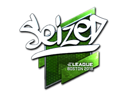 Item Sticker | seized (Foil) | Boston 2018