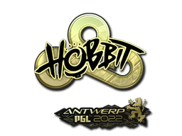 Item Sticker | Hobbit (Gold) | Antwerp 2022