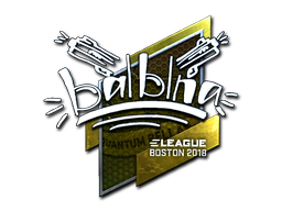 Item Sticker | balblna (Foil) | Boston 2018
