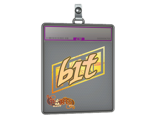 Item Sticker Slab | b1t (Holo) | Paris 2023
