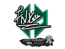 Item Sticker | fnx (Glitter) | Antwerp 2022