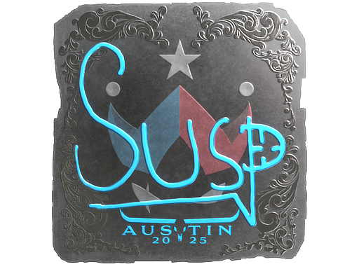 Item Sticker | susp (Foil) | Austin 2025