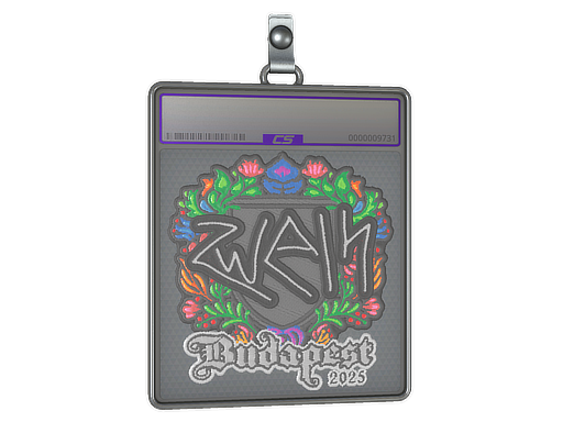 Item Sticker Slab | zweih (Embroidered) | Budapest 2025