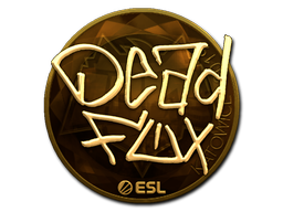 Item Sticker | DeadFox (Gold) | Katowice 2019