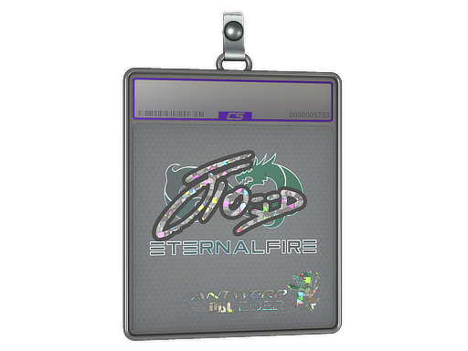Item Sticker Slab | xfl0ud (Glitter) | Antwerp 2022