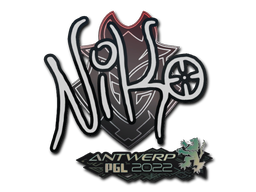 Item Sticker | NiKo | Antwerp 2022