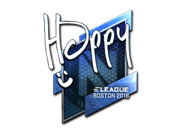 Item Sticker | Happy (Foil) | Boston 2018