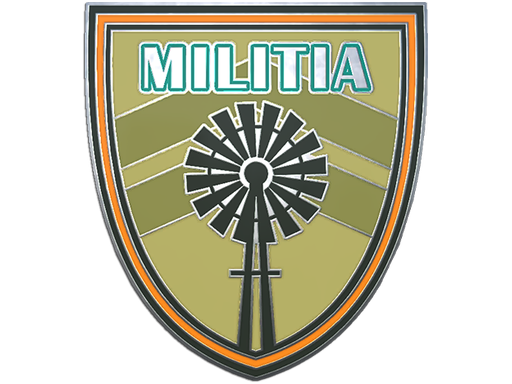 Item Genuine Militia Pin