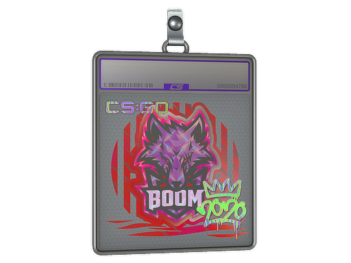 Item Sticker Slab | Boom (Holo) | 2020 RMR