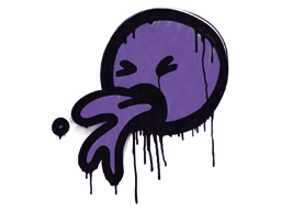 Item Graffiti | Puke (Monster Purple)