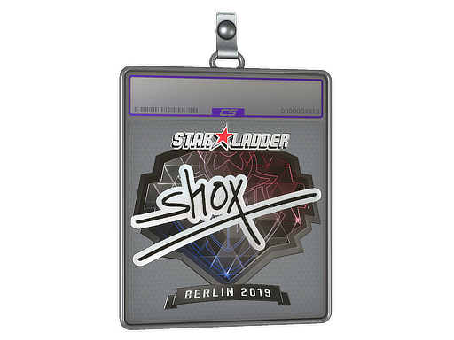 Item Sticker Slab | shox (Foil) | Berlin 2019