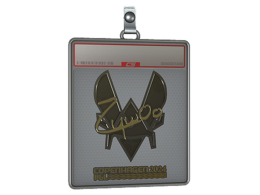 Item Sticker Slab | ZywOo (Gold) | Copenhagen 2024
