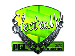 Item Sticker | electronic (Foil) | Krakow 2017