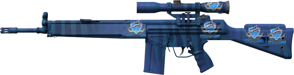 Item G3SG1 | Azure Zebra