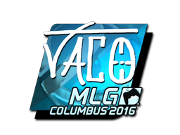Item Sticker | TACO (Foil) | MLG Columbus 2016