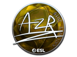 Item Sticker | AZR (Foil) | Katowice 2019