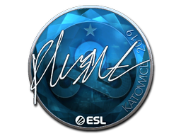 Cosmetic Sticker | flusha (Foil) | Katowice 2019 of Craft