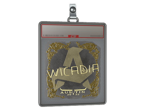 Item Sticker Slab | Wicadia (Gold) | Austin 2025