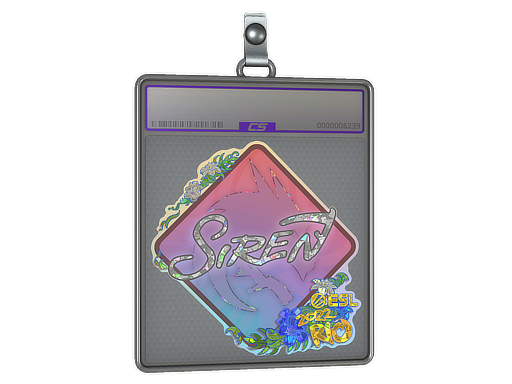 Item Sticker Slab | S1ren (Glitter) | Rio 2022