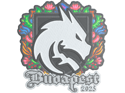 Item Sticker | Team Spirit (Embroidered) | Budapest 2025