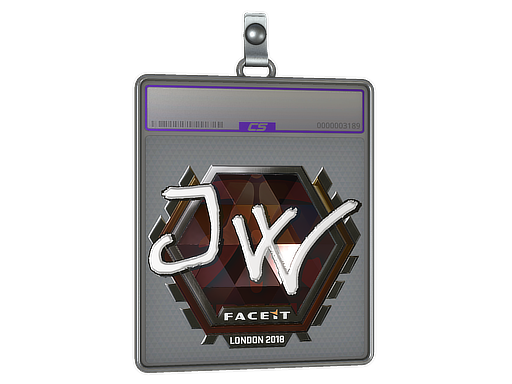 Item Sticker Slab | JW (Foil) | London 2018