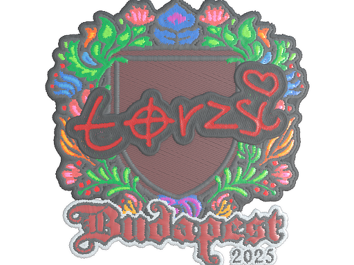 Item Sticker | torzsi (Embroidered) | Budapest 2025