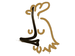 Item Graffiti | Recoil AK-47 (Desert Amber)