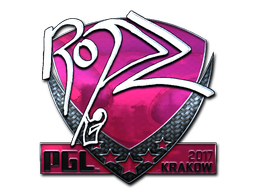 Item Sticker | ropz (Foil) | Krakow 2017