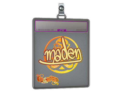 Item Sticker Slab | maden (Holo) | Paris 2023