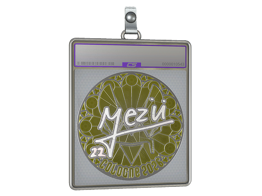 Item Sticker Slab | mezii (Foil) | Cologne 2026