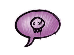 Item Graffiti | Death Sentence (Bazooka Pink)