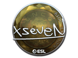 Item Sticker | xseveN (Foil) | Katowice 2019