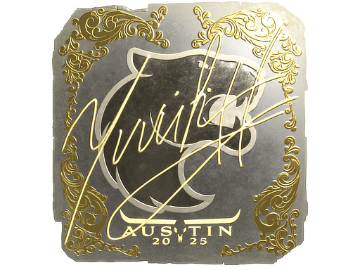Item Sticker | yuurih (Gold) | Austin 2025