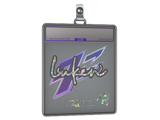 Item Sticker Slab | luken (Glitter) | Antwerp 2022