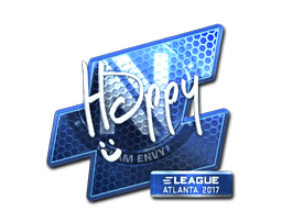 Item Sticker | Happy (Foil) | Atlanta 2017