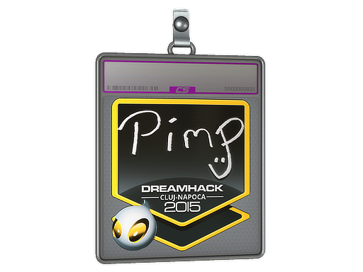 Item Sticker Slab | Pimp (Foil) | Cluj-Napoca 2015