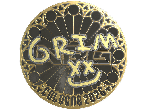 Item Sticker | Grim (Gold) | Cologne 2026