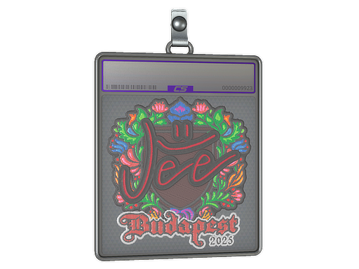 Item Sticker Slab | Jee (Embroidered) | Budapest 2025
