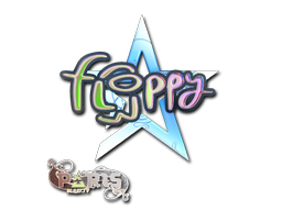 Item Sticker | floppy (Holo) | Paris 2023