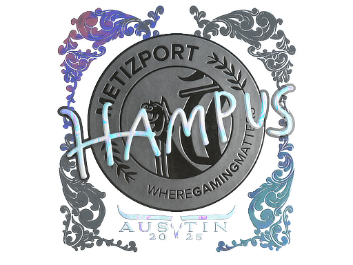 Item Sticker | hampus (Holo) | Austin 2025
