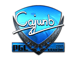 Item Sticker | cajunb (Foil) | Krakow 2017