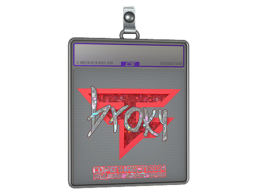 Item Sticker Slab | broky (Glitter) | Copenhagen 2024