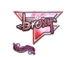 Item Sticker | broky (Holo) | Paris 2023
