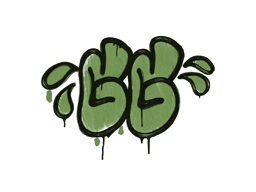 Item Sealed Graffiti | GGWP (Battle Green)