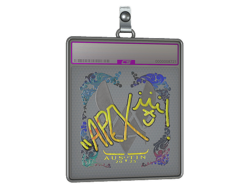 Item Sticker Slab | apEX (Holo) | Austin 2025